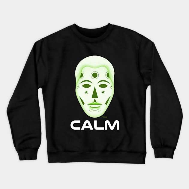 Calm Crewneck Sweatshirt by patrou